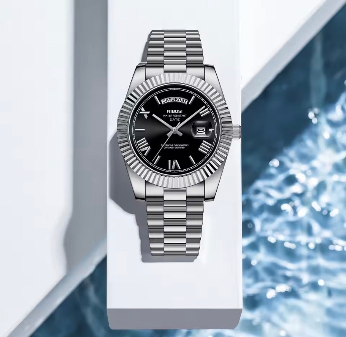 NIBOSI Men’s Luxury Quartz Watch