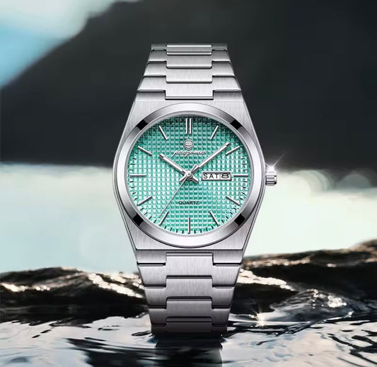 Luxury Men’s Stainless Steel Quartz Watch